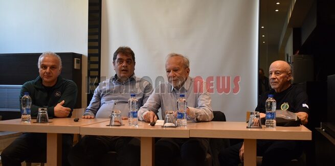 Συνέντευξη τύπου για την τιμητική εκδήλωση για τον Παναγή Μπαρμπάτη.