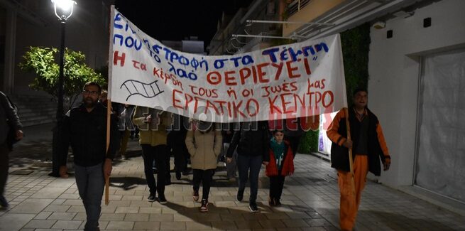 Δεύτερο Συλλαλητήριο για τα Τέμπη στην Πλατεία Βαλλιάνου