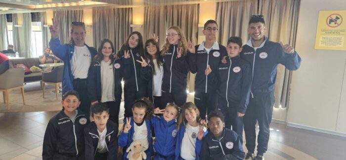 Συμμετοχή στους Εαρινούς Αγώνες στο κολυμβητήριο Πεπανός στην Πάτρα.