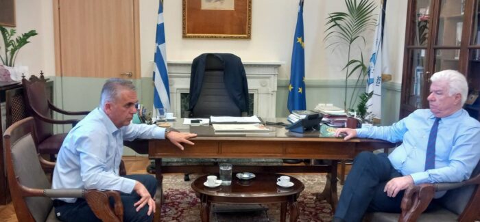 ΣΥΝΑΝΤΗΣΗ ΠΕΡΙΦΕΡΕΙΑΡΧΗ ΜΕ ΤΟ ΔΗΜΑΡΧΟ ΙΘΑΚΗΣ