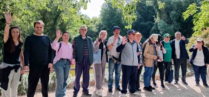 Εκδρομή του ΚΔΗΦ ΑμεΑ «Υπερίων» στον Βοτανικό Κήπο Αργοστολίου