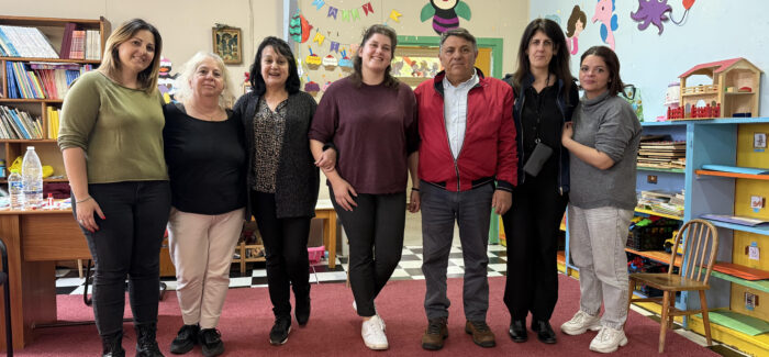 Ο Πρόεδρος του ΔΣ του ΟΚΑΠ τη Μεγάλη Τετάρτη επισκέφθηκε τους 2  Δημοτικούς Παιδικούς Σταθμούς