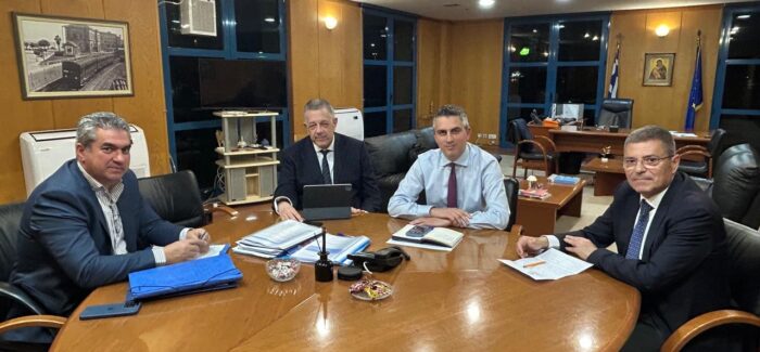 Παναγής Καππάτος: Συνάντηση με τον νέο Υπουργό Υποδομών κ. Χρίστο Δήμα