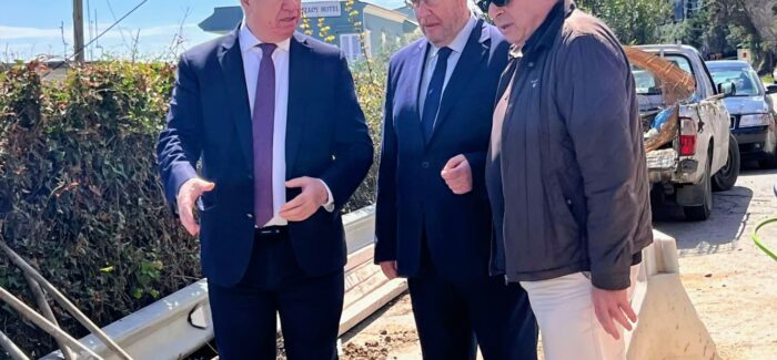 Περιφερειάρχης Ιονίων Νήσων, Γιάννης Τρεπεκλής:  «Βρισκόμαστε  πλέον σε φάση εξέλιξης των έργων……..