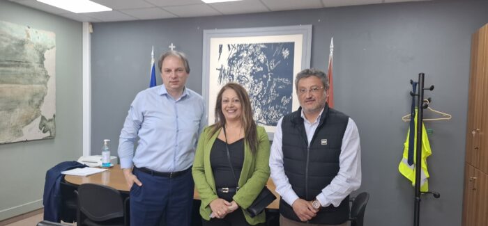 Εθιμοτυπική επίσκεψη της Επάρχου Ιθάκης στο Δήμαρχο Βύρωνα