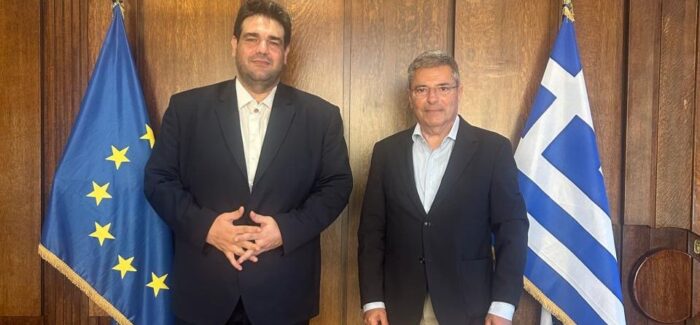 Παναγής Καππάτος: Συνάντηση με τον Υπουργό Εσωτερικών κ. Θεόδωρο  Λιβάνιο για ζητήματα που αφορούν την Κεφαλονιά