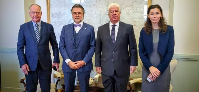 Εθιμοτυπική επίσκεψη του Πρέσβη της Τσεχικής Δημοκρατίας  στον  Περιφερειάρχη Ιονίων Νήσων