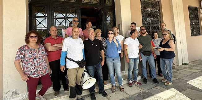 Μαζική διαμαρτυρία της ΑΔΕΔΥ στην Κεφαλονιά για μισθολογικά και  θεσμικά δικαιώματα