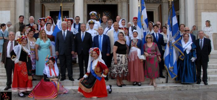 ΛΑΜΠΡΟΤΑΤΟΣ Ο ΕΟΡΤΑΣΜΟΣ ΤΗΣ 161ης ΕΠΕΤΕΙΟΥ ΕΝΩΣΗΣ ΤΗΣ ΕΠΤΑΝΗΣΟΥ      ΜΕ ΤΗΝ ΕΛΛΑΔΑ