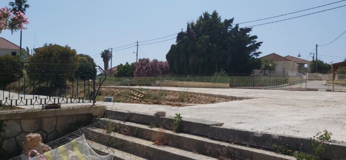 Σύλλογος Γονέων και Κηδεμόνων Νηπιαγωγείου Κεραμειών για  την  έναρξη των εργασιών ανάπλασης της πλατείας Κεραμειών