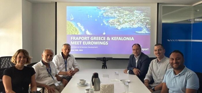 Συνάντηση εργασίας μεταξύ της Fraport Greece, της Κεφαλονιάς και της αεροπορικής εταιρείας Eurowings.