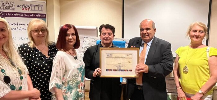 «Εικαστικό Masterclass του Κώστα Ευαγγελάτου, από τον όμιλο για την UNESCO Πειραιώς και Νήσων στο διεθνές Forum Money Show»