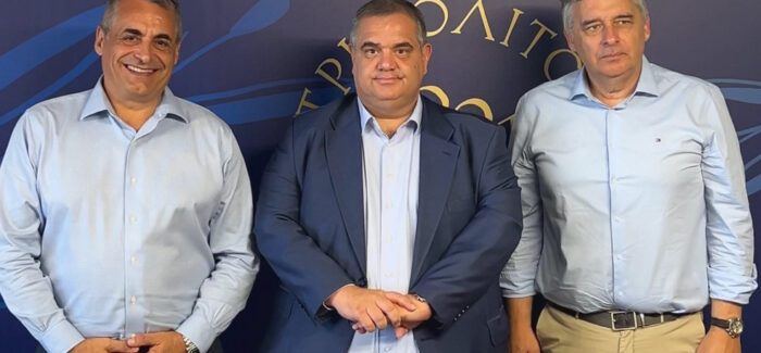 Συνάντηση του Γενικού Γραμματέα της Α.Δ.Π.Δ.Ε.&Ι.  με τον Διοικητή της Ναυτικής Διοίκησης Ιονίου