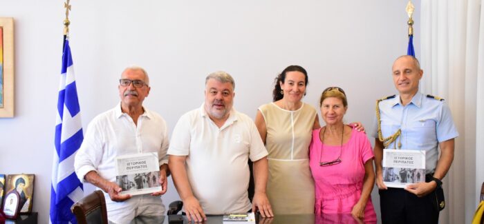 Επίσκεψη του Ακόλουθου Άμυνας της Ιταλικής Πρεσβείας και του  Προέδρου του Ιταλικού Εθνικού Συλλόγου Μεραρχίας Άκουι στον Δήμαρχο Αργοστολίου