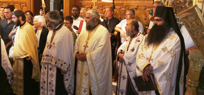 Κουρά σε μοναχικό σχήμα στην  ιερά Μονή του Κορωνάτου