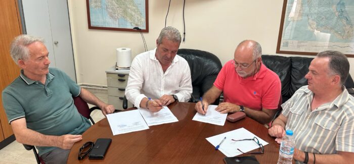 ΥΠΟΓΡΑΦΗ ΣΥΜΒΑΣΗΣ: «Δημιουργία Πνευματικού Κέντρου Φισκάρδου»