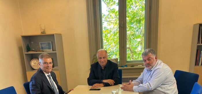Π. Καππάτος: Συνάντηση Εργασίας με τον Πρόεδρο του Πράσινου  Ταμείου και τον Δήμαρχο Αργοστολίου