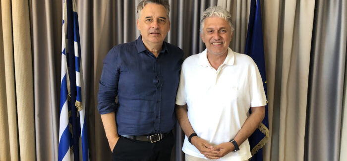 Συνάντηση του Γενικού Γραμματέα της Α.Δ.Π.Δ.Ε.&Ι.  με τον Πρύτανη του Δημοκριτείου Πανεπιστημίου Θράκης