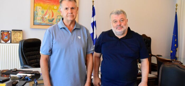 Συνάντηση Δημάρχου Αργοστολίου με τον Περιφερειακό Συντονιστή  Πολιτικής Προστασίας Ιονίων Νήσων