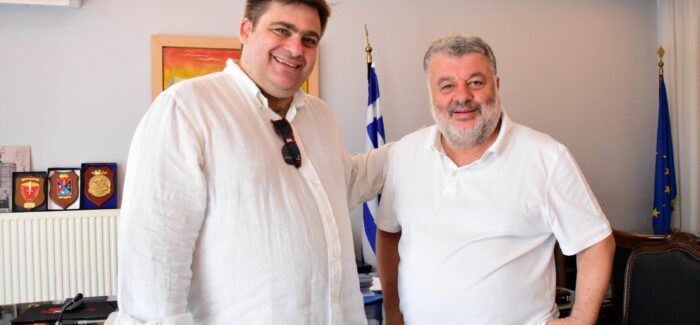 Επίσκεψη Προέδρου Κεντρικής Ένωσης Επιμελητηρίων Ελλάδος στον  Δήμαρχο Αργοστολίου
