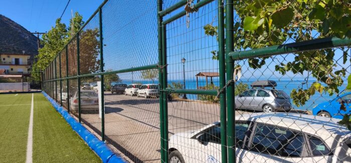 Σημαντικά έργα βελτίωσης στο Γήπεδο 5Χ5 στα Αράγια του Πόρου Κεφαλονιάς!