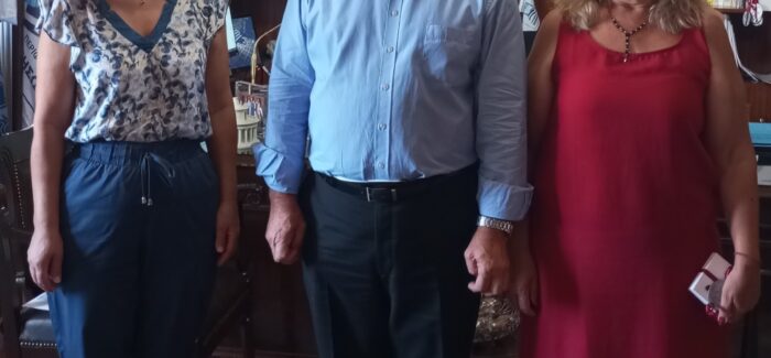 Ο ΣΥΛΛΟΓΟΣ ΑΠΑΝΤΑΧΟΥ ΦΑΡΑΚΛΑΔΩΝ «Η ΕΥΓΕΡΟΣ» ΣΥΝΑΝΤΗΘΗΚΕ  ΜΕ ΤΟΥΣ  ΑΝΤΙΠΕΡΙΦΕΡΕΙΑΡΧΕΣ