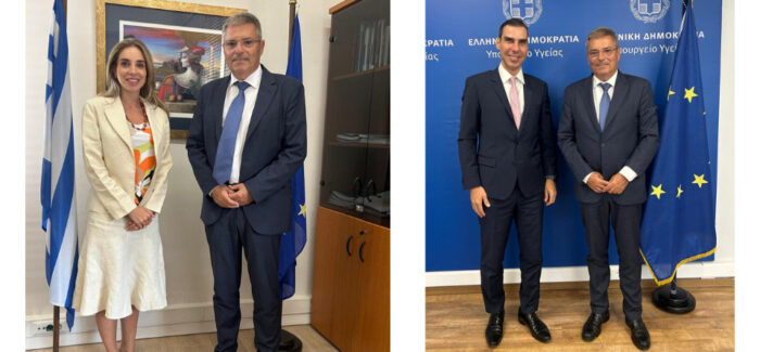 Π. Καππάτος: Συνάντηση στο Υπουργείο Υγείας – Έμφαση στις υποδομές και στη στελέχωση