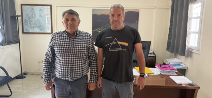 Συνάντηση Προέδρου  του Συνδέσμου – Ο.Κ.Α.Π. με τον Δήμαρχο Σάμης .