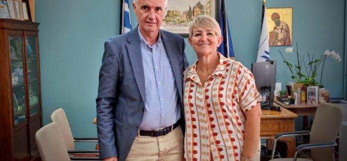 Ενημέρωση της Βρετανής υπό-Προξένου για θέματα  Πολιτικής Προστασίας & Αντιμετώπισης Έκτακτων Αναγκών