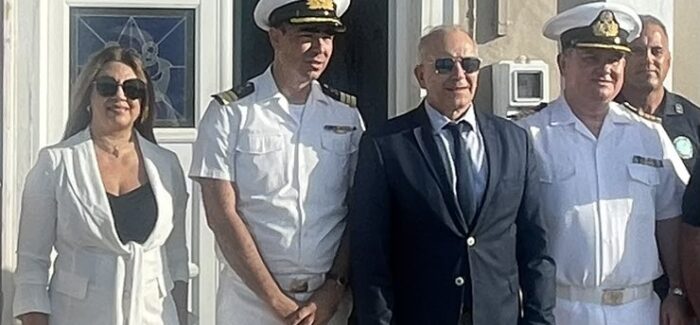 Επίσκεψη Υφυπουργού Ναυτιλίας. Αιγαίου και Νησιωτικής Πολιτικής στην Επαρχο ΙΙθάκης
