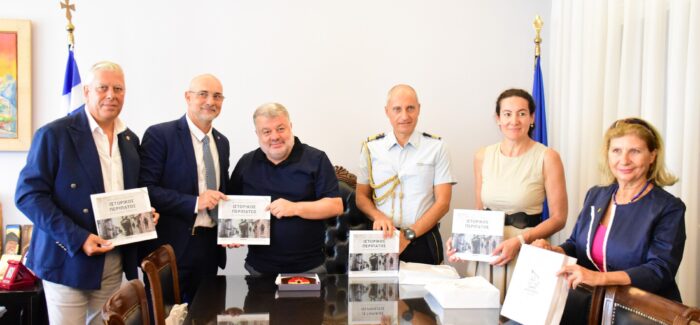 Επίσκεψη αντιπροσωπείας της Μεραρχίας Acqui στον Δήμαρχο Αργοστολίου