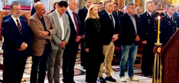 Στις εορταστικές εκδηλώσεις για την ημέρα της ΕΛ.ΑΣ.  ο Γενικός  Γραμματέας της Α.Δ.Π.Δ.Ε.&Ι.