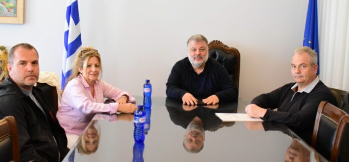 Συνάντηση Δημάρχου Αργοστολίου με αντιπροσωπεία του Σωματείου  Εργαζομένων Γενικού Νοσοκομείου Κεφαλονιάς