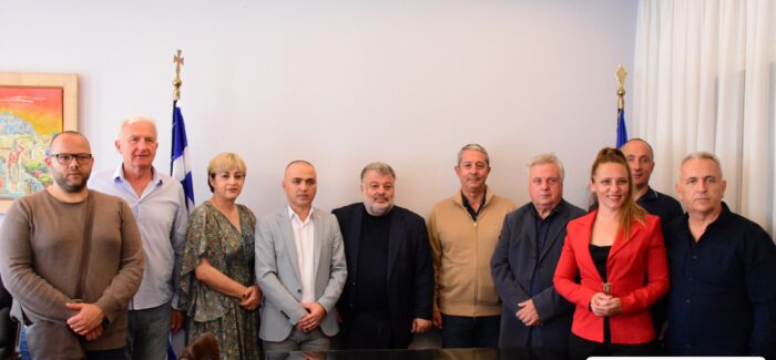 Επίσκεψη αντιπροσωπείας του Δήμου Σοκομπάνια της Σερβίας στον Δήμαρχο Αργοστολίου