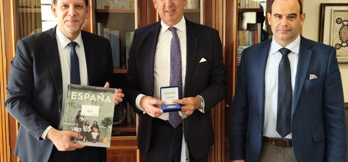 Επίσκεψη του Ισπανού Πρέσβη στο Ιόνιο Πανεπιστήμιο