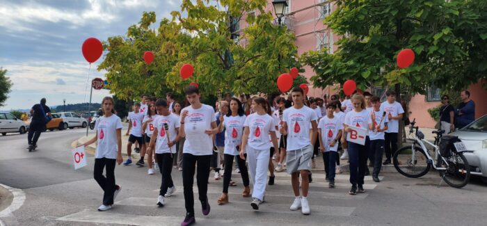 Το Ιόνιο Πανεπιστήμιο στην 23η Πανελλήνια Λαμπαδηδρομία  Εθελοντών Αιμοδοτών της Π.Ο.Σ.Ε.Α.