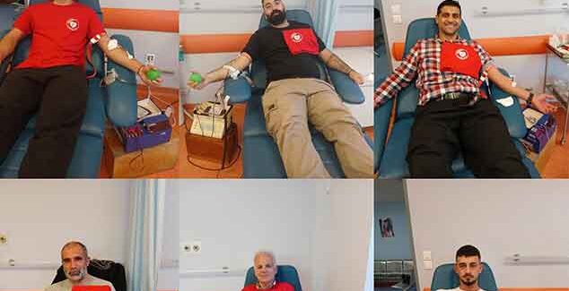 Με επιτυχία ολοκληρώθηκε η δράση ομαδικής εθελοντικής αιμοδοσίας