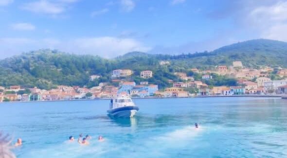 Ο Αγιασμός των Υδάτων στο λιμάνι της Ιθάκης