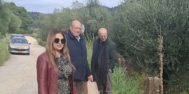 Η Έπαρχος Ιθάκης σχετικά με το επαρχιακό οδικό δίκτυο του Πλατρειθιά Ιθάκης
