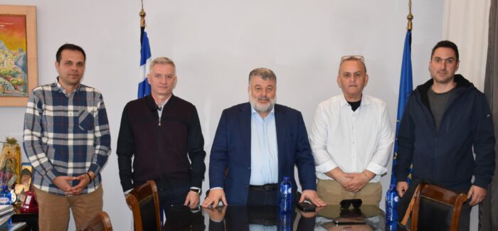 Συνάντηση Δημάρχου Αργοστολίου με αντιπροσωπεία της Πανελλήνιας Ομοσπονδίας Ενώσεων Προσωπικού Λιμενικού Σώματος