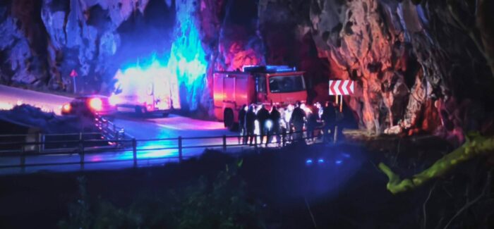 Σώθηκε πεζή Ποριώτισσα που είχε ατύχημα στην είσοδο του Πόρου Κεφαλονιάς!