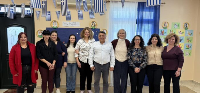 Παρουσία του Προέδρου του ΟΚΑΠ, κ. Γιώργου Λασκαράτου, στον Παιδικό Σταθμό «Στέλλα Κουρούκλη» στο Ληξούρι