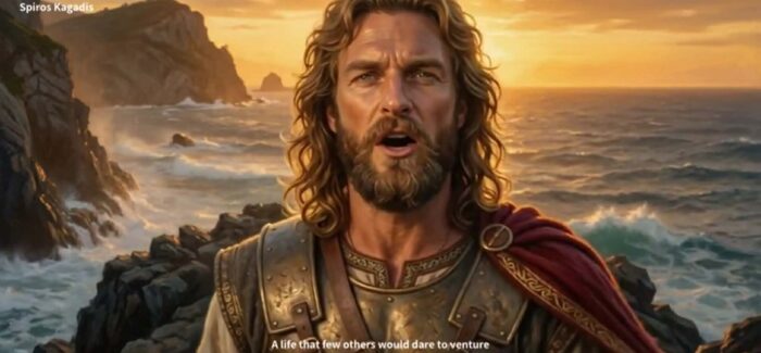 Το πρώτο μουσικό βιντεοκλίπ μου με θέμα την Οδύσσεια του Ομήρου  είναι γεγονός!