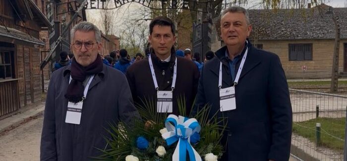 Στο Άουσβιτς για την Ημέρα Μνήμης του Εβραϊκού Ολοκαυτώματος ο Παύλος Χρηστίδης