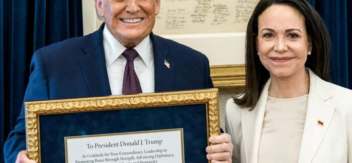 ΝΟΜΠΕΛ ΕΙΡΗΝΗΣ ΚΑΙ ΟΙΚΟΝΟΜΙΑΣ ΓΙΑ ΤΟΝ ΤΡΑΜΠ