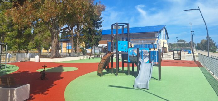 Σε λειτουργία η νέα σύγχρονη παιδική χαρά στον περιβάλλοντα χώρο του Κλειστού Γυμναστηρίου «Αντώνης Τρίτσης» στο Αργοστόλι