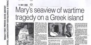 Ιστορική ενημέρωση του πρώην Δημάρχου Ανδρέα Ζαπάντη προς τους  διοργανωτές της εκδήλωσης για το Υποβρύχιο Περσέας στον Πόρο Κεφαλονιάς