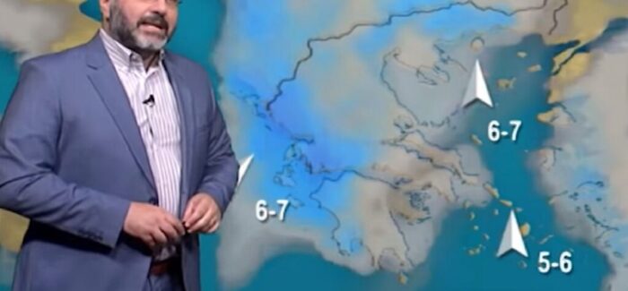 Σάκης Αρναούτογλου: Πρωτομαγιά με κρύο, βοριάδες και βροχές – Άστατος καιρός τώρα, με πιο θερμή προοπτική προς τα τέλη της επόμενης εβδομάδας