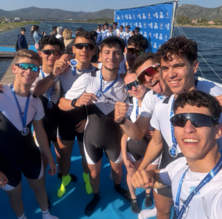 Ασημένιο μετάλλιο για τον Γιώργο Παπαδημητράτο με τον όμιλο  Ερετών στο Πανελλήνιο Πρωτάθλημα Κωπηλασίας