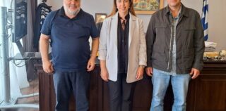 Συνάντηση εργασίας Δημάρχου Αργοστολίου με την Αντιπεριφερειάρχη Επιχειρηματικότητας και Αποδήμου Ελληνισμού και τον Συντονιστή του ΤΠ LEADER ΣΣ ΚΑΠ 2023-2027